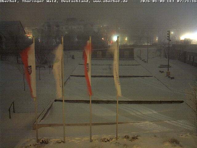 Archiv Foto Webcam Ortszentrum Oberhof