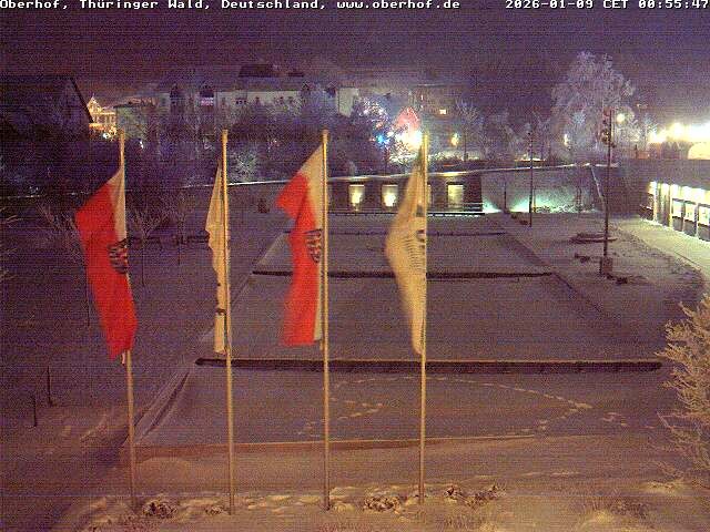 Archiv Foto Webcam Ortszentrum Oberhof