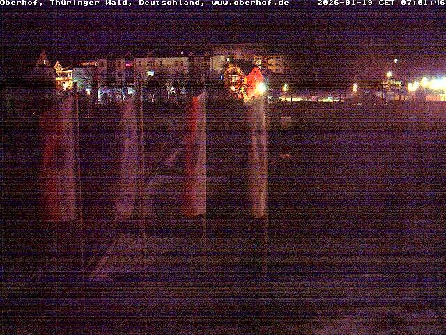 Archiv Foto Webcam Ortszentrum Oberhof