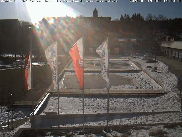 Archiv Foto Webcam Ortszentrum Oberhof