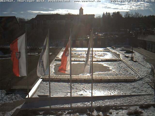 Archiv Foto Webcam Ortszentrum Oberhof