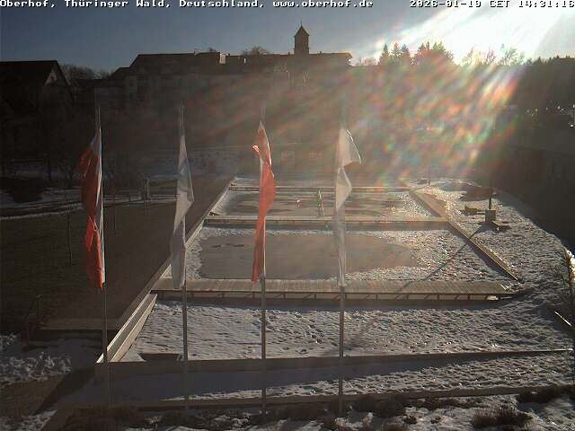 Archiv Foto Webcam Ortszentrum Oberhof