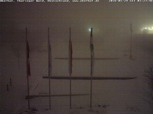 Archiv Foto Webcam Ortszentrum Oberhof