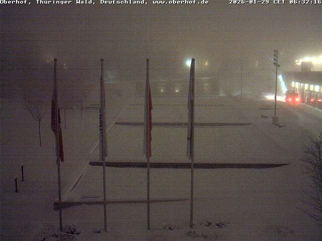 Archiv Foto Webcam Ortszentrum Oberhof