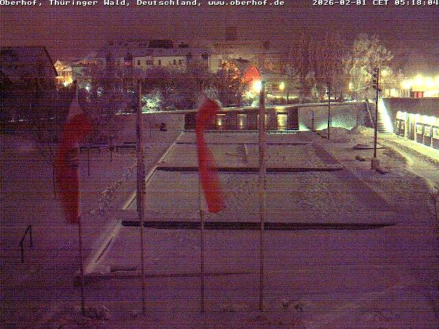 Archiv Foto Webcam Ortszentrum Oberhof