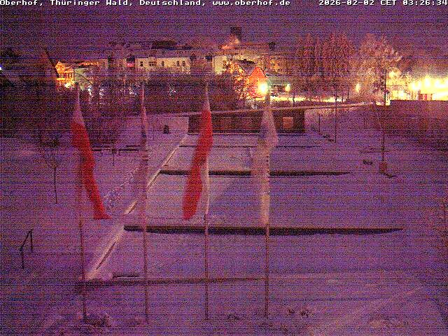 Archiv Foto Webcam Ortszentrum Oberhof