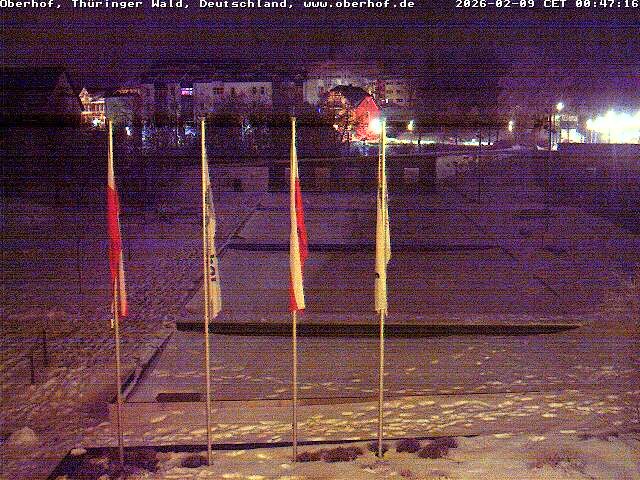 Archiv Foto Webcam Ortszentrum Oberhof