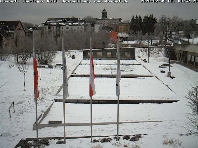 Archiv Foto Webcam Ortszentrum Oberhof