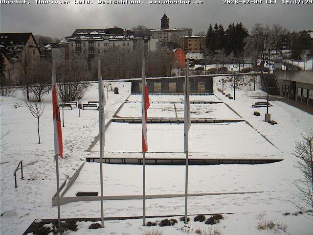 Archiv Foto Webcam Ortszentrum Oberhof