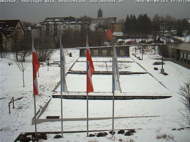 Archiv Foto Webcam Ortszentrum Oberhof