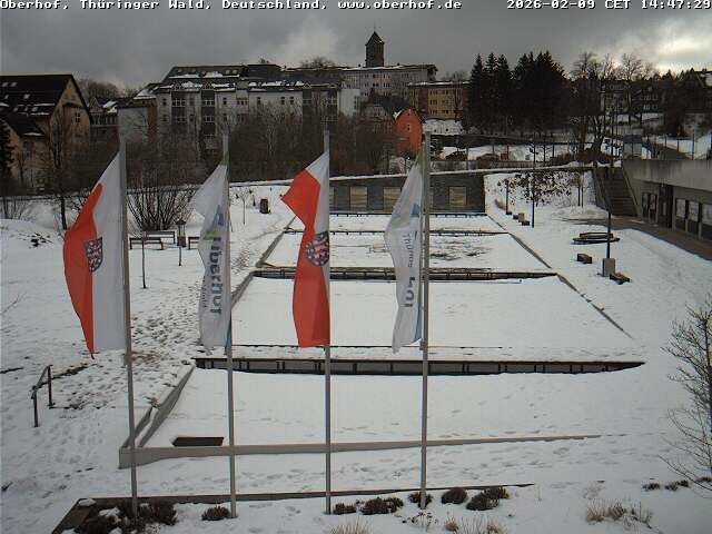 Archiv Foto Webcam Ortszentrum Oberhof