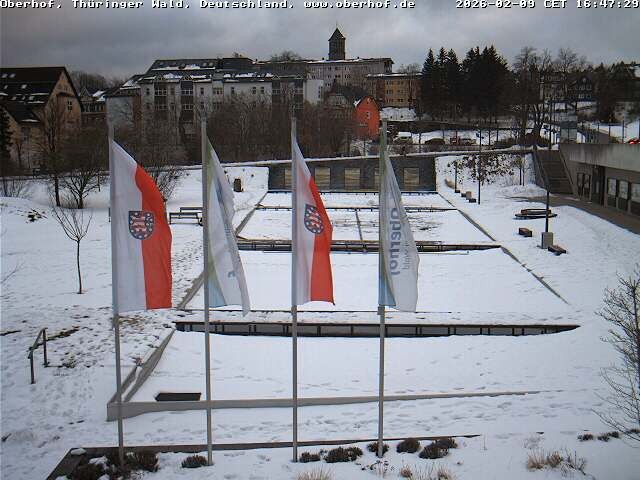 Archiv Foto Webcam Ortszentrum Oberhof