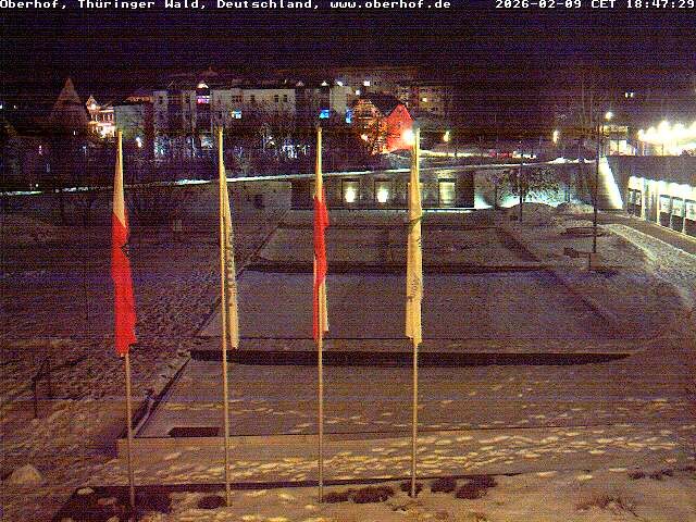 Archiv Foto Webcam Ortszentrum Oberhof