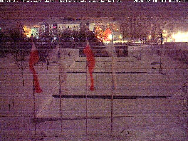 Archiv Foto Webcam Ortszentrum Oberhof