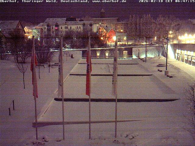 Archiv Foto Webcam Ortszentrum Oberhof