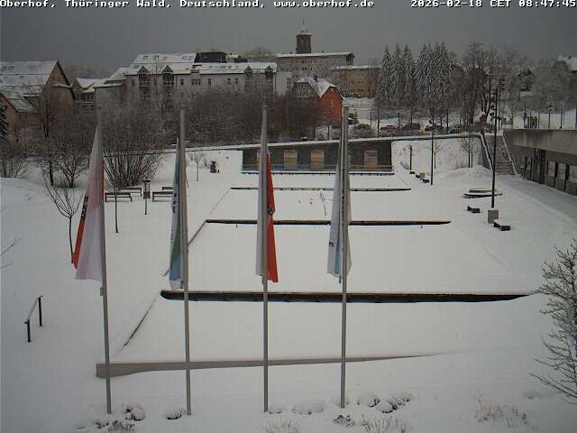 Archiv Foto Webcam Ortszentrum Oberhof
