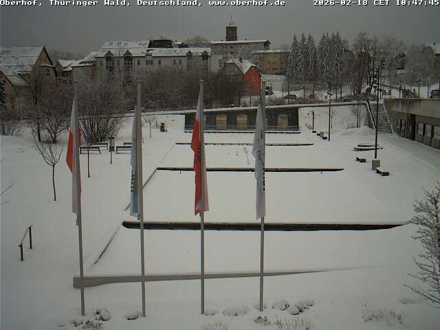 Archiv Foto Webcam Ortszentrum Oberhof