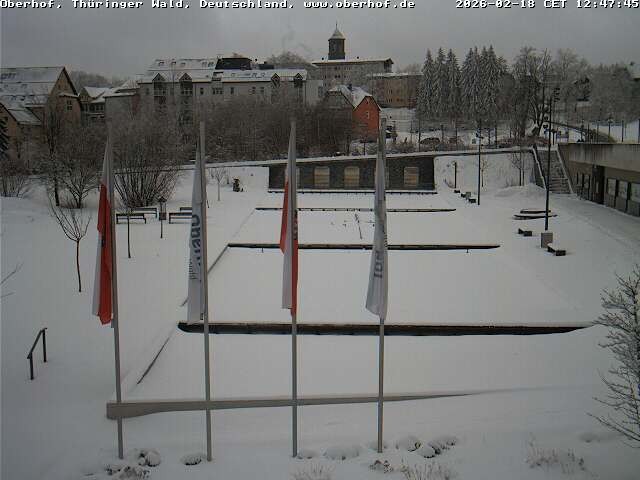 Archiv Foto Webcam Ortszentrum Oberhof