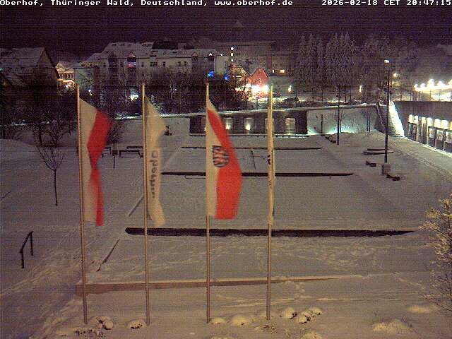Archiv Foto Webcam Ortszentrum Oberhof