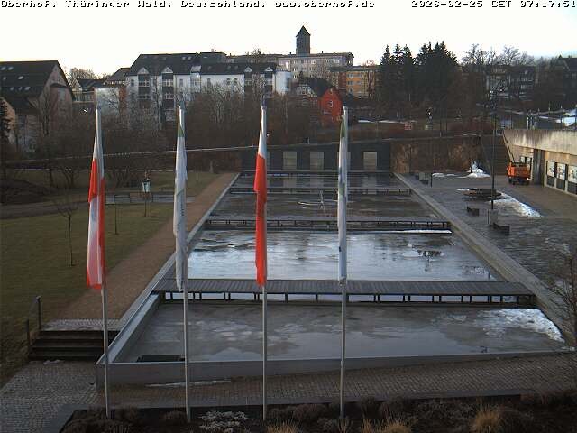 Archiv Foto Webcam Ortszentrum Oberhof