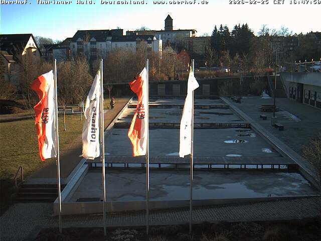 Archiv Foto Webcam Ortszentrum Oberhof