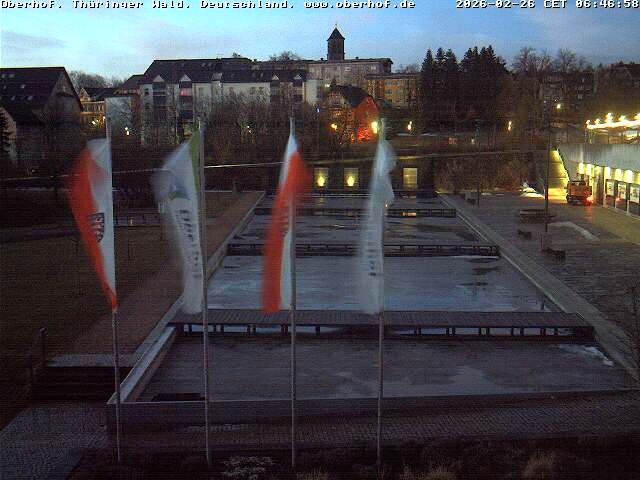 Archived image Webcam Oberhof Shopping center