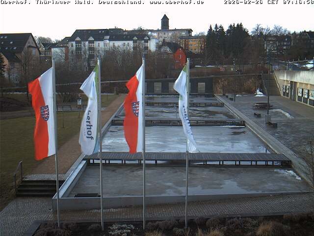 Archived image Webcam Oberhof Shopping center