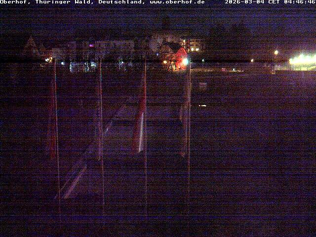 Archiv Foto Webcam Ortszentrum Oberhof