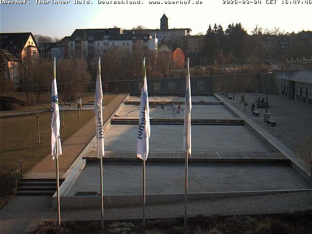 Archiv Foto Webcam Ortszentrum Oberhof