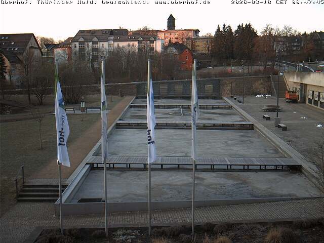 Archiv Foto Webcam Ortszentrum Oberhof