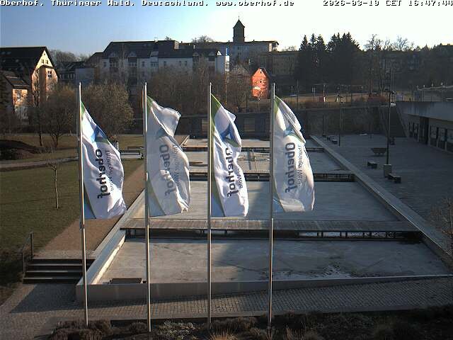 Archiv Foto Webcam Ortszentrum Oberhof