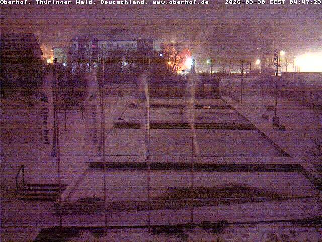 Archiv Foto Webcam Ortszentrum Oberhof