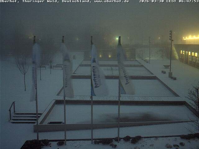 Archiv Foto Webcam Ortszentrum Oberhof