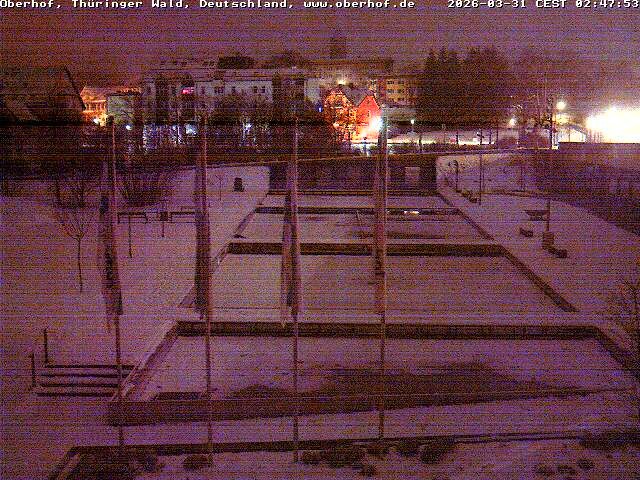 Archiv Foto Webcam Ortszentrum Oberhof