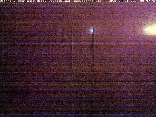 Archiv Foto Webcam Ortszentrum Oberhof