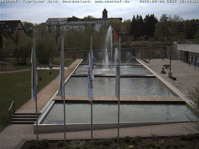 Archiv Foto Webcam Ortszentrum Oberhof