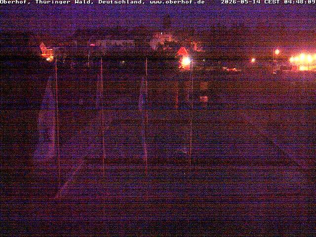 Archiv Foto Webcam Ortszentrum Oberhof