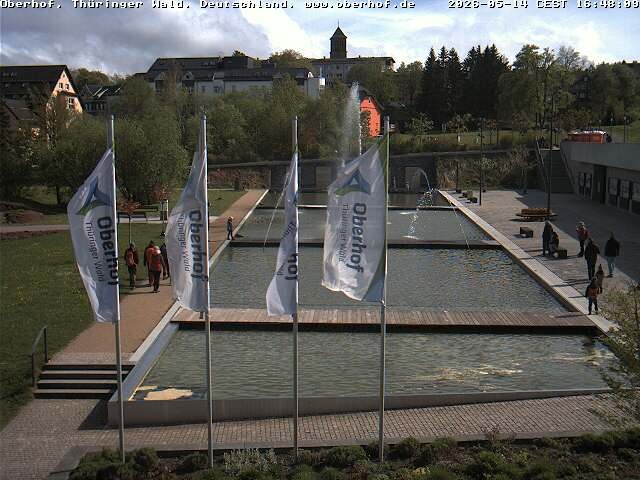 Archiv Foto Webcam Ortszentrum Oberhof
