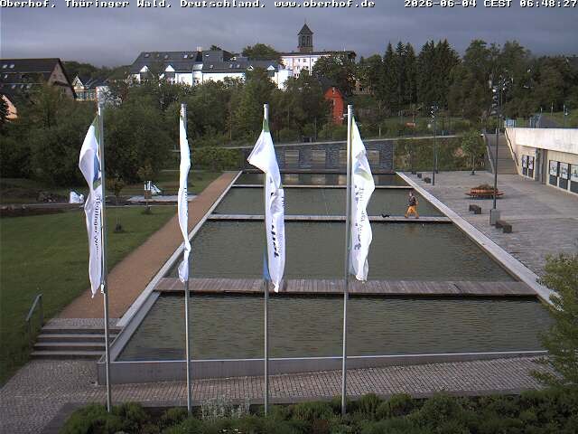 Archiv Foto Webcam Ortszentrum Oberhof