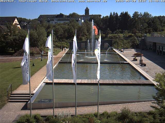 Archiv Foto Webcam Ortszentrum Oberhof