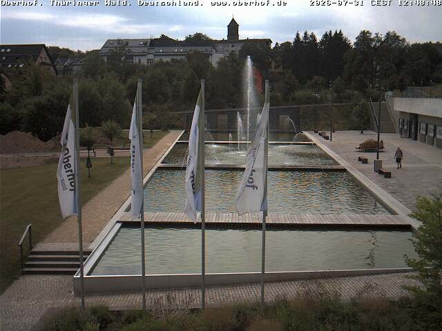 Archiv Foto Webcam Ortszentrum Oberhof