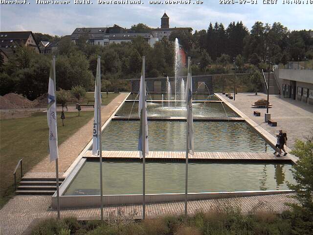 Archiv Foto Webcam Ortszentrum Oberhof