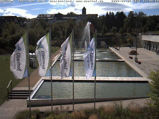 Archiv Foto Webcam Ortszentrum Oberhof