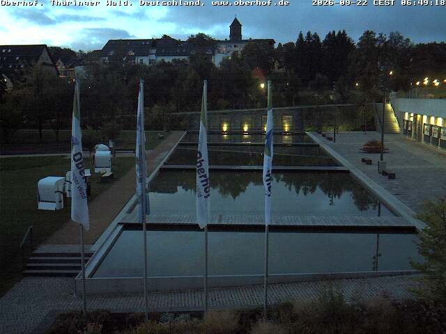 Archiv Foto Webcam Ortszentrum Oberhof