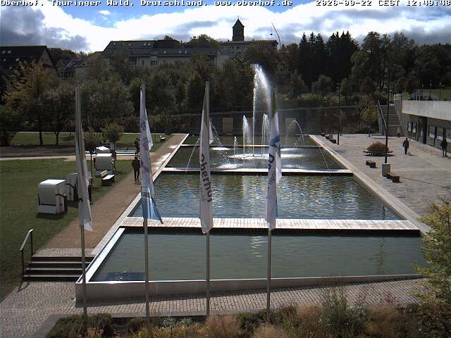 Archiv Foto Webcam Ortszentrum Oberhof