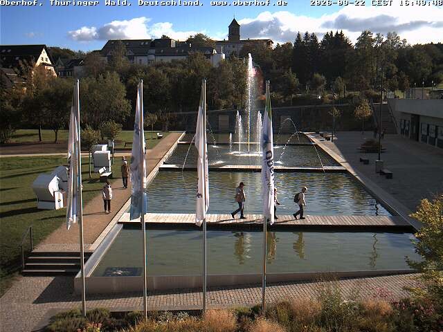 Archiv Foto Webcam Ortszentrum Oberhof