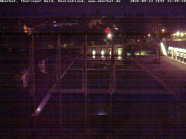 Archiv Foto Webcam Ortszentrum Oberhof
