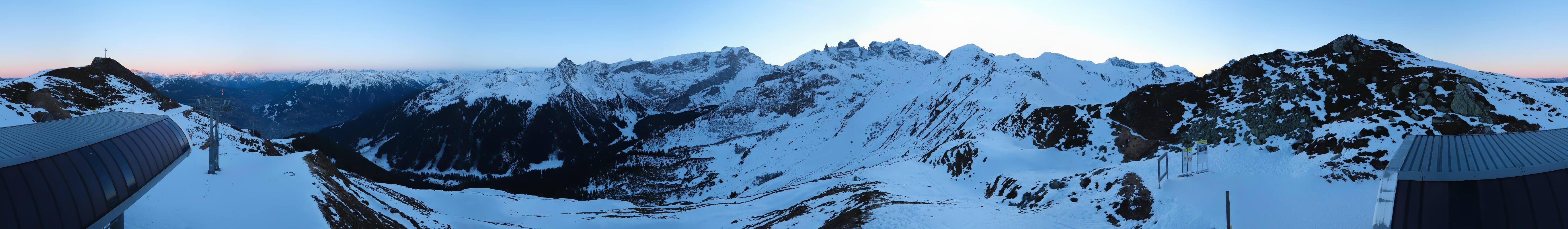 Archiv Foto Webcam Golm - Rundblick