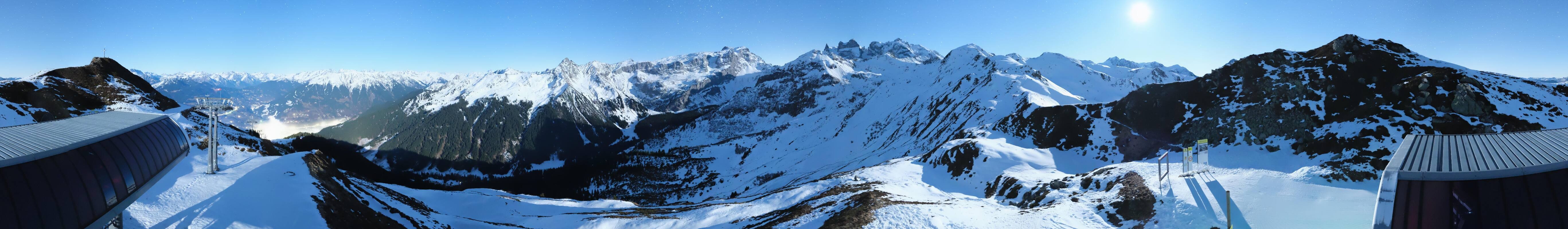 Archiv Foto Webcam Golm - Rundblick