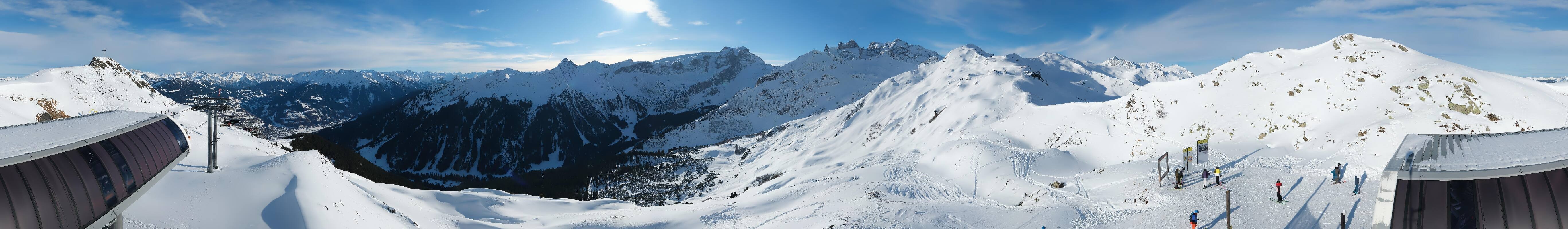 Archiv Foto Webcam Golm - Rundblick